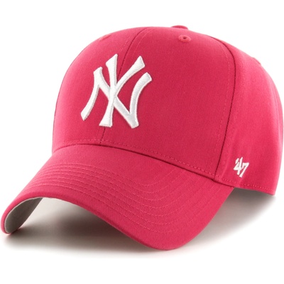 47 Brand Šiltovka MLB New York Yankees Raised Basic '47 MVP B-RAC17CTP-BE Ružová