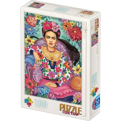 D-Toys - Puzzle Zselyke - Frida Khalo - 1 000 piese