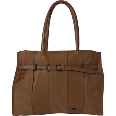 Кафява дамска чанта - Rosn