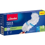 Vileda Flex & Catch четка за прах с къса дръжка