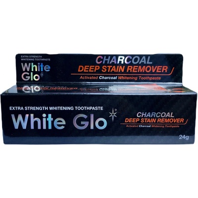 White Glo s aktivním uhlím Charcoal 24 g