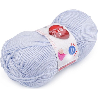 Pletací příze Baby Love a Care 100 g Varianta: 5 (580) modrá ledová, Balení: 1 ks 49576/120717/230361