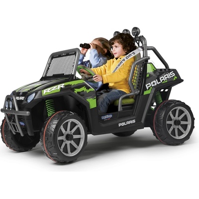 PegPerego Elektrické autíčko POLARIS RANGER RZR 24V ZELENÁ MOTOR 2 x 340 W BATÉRIA 24V / 12Ah 2023
