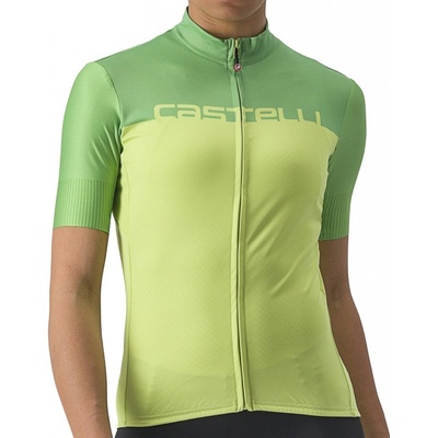 Castelli VELOCISSIMA lady zelená/žlutá