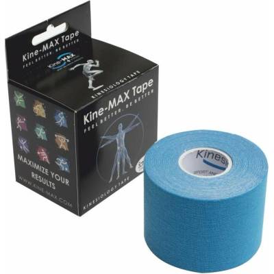 KineMAX Classic kinesiologická tejpovací páska modrá 5 cm x 5 m