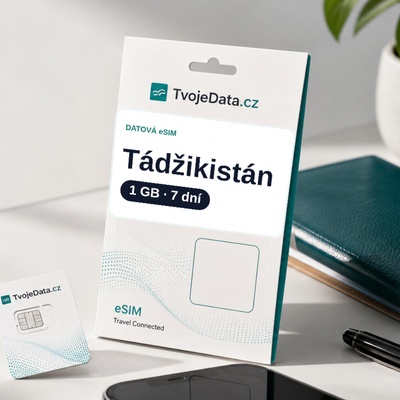eSIM Tádžikistán 1 GB / 7 dní - Tádžikistán D2F802