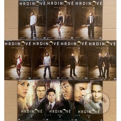 Hrdinové – sada 10 DVD