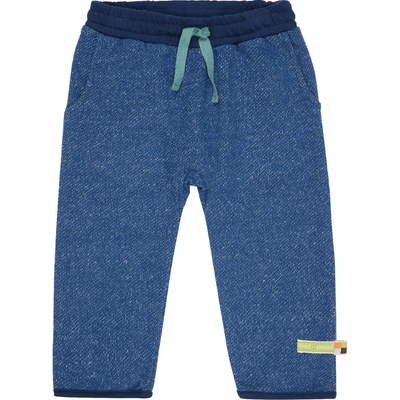 Dětské tepláky Tmavě modrá melír