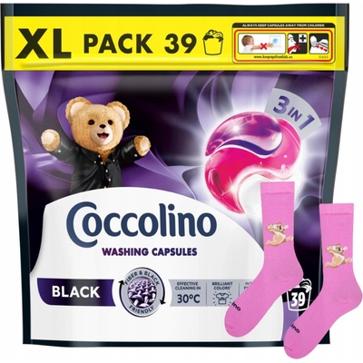 Coccolino Black 3v1 prací kapsle 39 PD