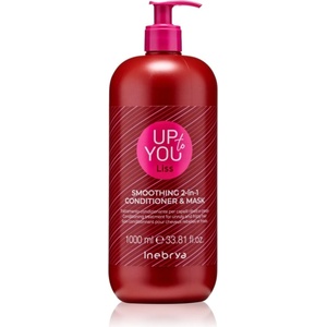 Inebrya Up To You Liss Smoothing 2-in-1 Mask & Conditioner изглаждаща грижа За коса 2в1 1000ml