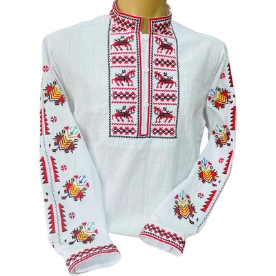 КАРНАВАЛ МЪЖКА РИЗА С БРОДЕРИЯ - Модел 16 (787720242103)