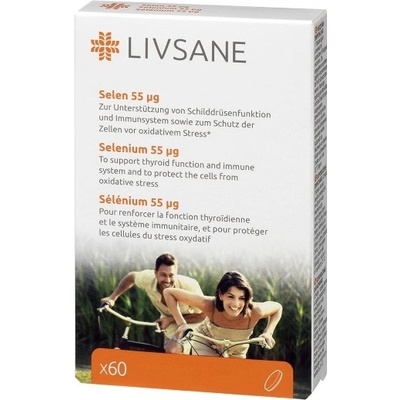 Livsane Selén 55 µg 60 tabliet