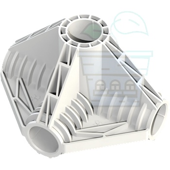 Image 1 of Secret Jardin - Резервен ъглов конектор K-образен ⌀ 25 мм - 4 оси (610748)