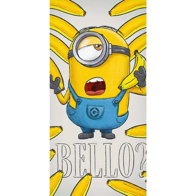 Carbotex Dětský ručník Mimoni Bello Banana 30 x 50 cm