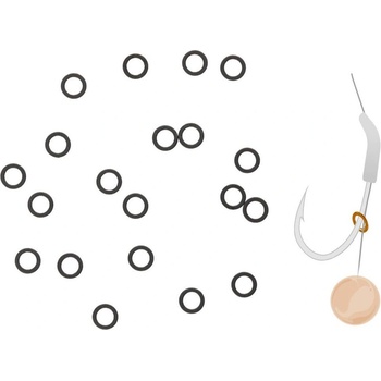 Zfish Krúžky Naväzcové Rig Rings 20 ks priemer 3,7 mm