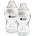 Tommee Tippee Natural Start Anti-Colic самостерилизиращо се бебешко шише Medium Flow 3 m+ 2x340ml