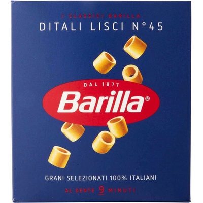 Barilla Ditali Lisci No.45 0,5 kg