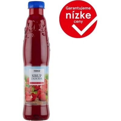 Tesco Sirup jahoda 0,7 l