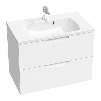 Ravak Classic II Skříňka pod umyvadlo 80 cm, bílá/bílá X000001480