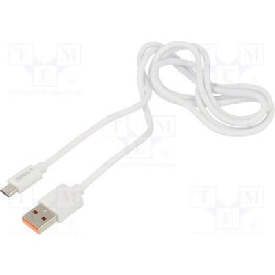 Savio CL-127 USB - micro USB Quick Charge, 5A, 1m