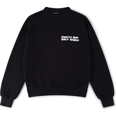 Pretty boy ugly world Мъжка блуза PRETTY BOY UGLY WORLD Sweater Mens - Black