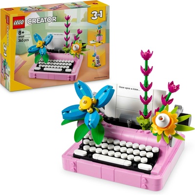 LEGO® Creator 31169 Písací stroj s kvetmi