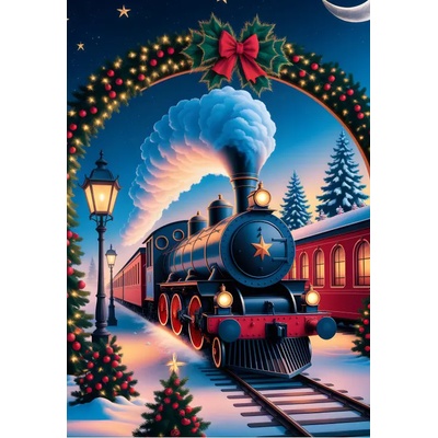 Alipson Puzzle - Puzzle The Magic Christmas Train - 1 000 piese