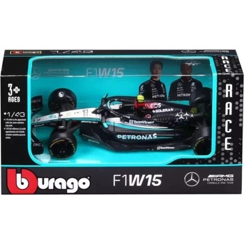 Bburago Състезателен автомобил Bburago F1 - Mercedes-AMG Petron, 1: 43 (1693)