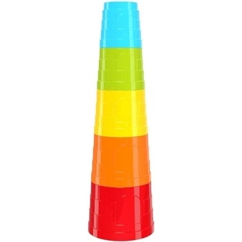 Mikro trading Pyramida skládací kalíšky 5 ks