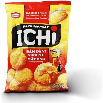 Shoyu Ryžové krekery s a medom ICHI 1 kus 100 g