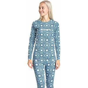 Meatfly женска термична тениска Capa Mosaic Blue Meatfly | Sin | ЖЕНИ | XS