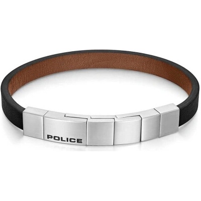 Police pánsky kožený náramok Rotator POPEAGB0038402