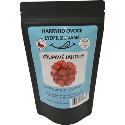 Natu Lyofilizované jahody plátky 20 g