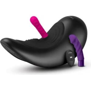 The Cowgirl Вибриращо седло с 2 дилда The Cowgirl Saddle