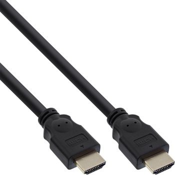 InLine 17601P HDMI кабел 1 м HDMI тип A (стандартен) Черен (17601P)