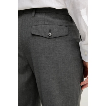 Tommy Hilfiger Панталон с вълна Tommy Hilfiger в сиво с кройка по тялото SQTHL5608. SQTH401 (SQTHL5608.SQTH401)