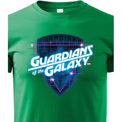 Dětské tričko Guardians of the Galaxy Zelená Velikost Canvas Bezvatriko.cz 2338