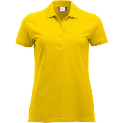 CLIQUE Polokošile Classic Marion S S těžká bavlna krátký rukáv dámská COT67824633800 lemon