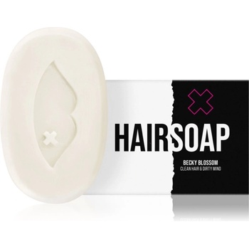 BusyB Clean Hair & Dirty Mind Becky Blossom Твърд шампоан с аромат на цветя 70 гр