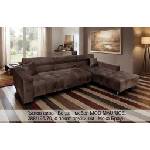 Bogdan Furniture I Ъглов диван Мебели Богдан Mod Maurice, 288/195/70, Мока Браун