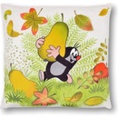 Dekorační polštáře Moravská ústředna polštář Krtek jaro 30x30