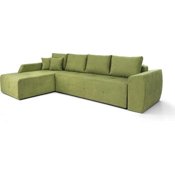 Мебели КАМБО Ъглов диван Лагуна светлосив Victoria 13