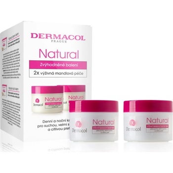 Dermacol Natural подхранващ бадемов крем дуо