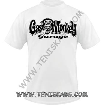 Image 1 of Fruit of the Loom Тениска - Gas monkey