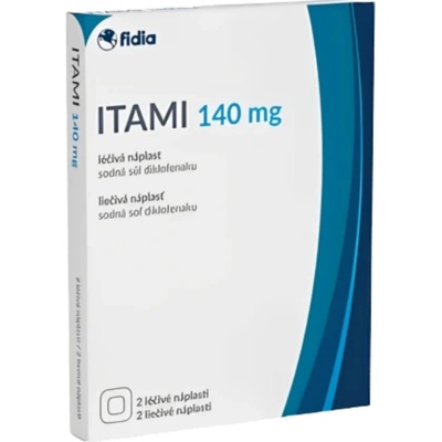 ITAMI 140 mg Liečivá náplasť 2 ks