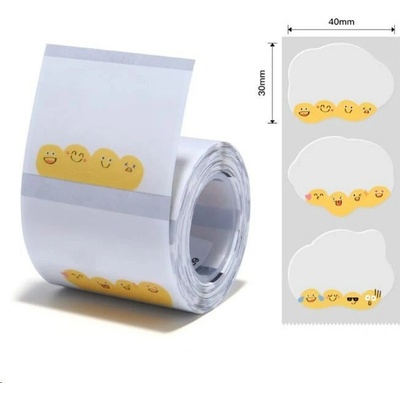 Niimbot štítky T 41x31mm 220ks Emoji pro B21, B21S, B3, B1S