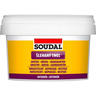 Soudal Šlehaný tmel 120 g bílá