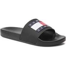 Tommy Jeans POOL SLIDE ESS pánske čierna EM0EM01191