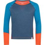 Trollkids Детска спортна тениска Trollkids Kid's Seiland Longsleeve Sport shirt - Mystic Blue / Summernight Blue / Red Clay - размер 92 (EU) (704-4653-0411)