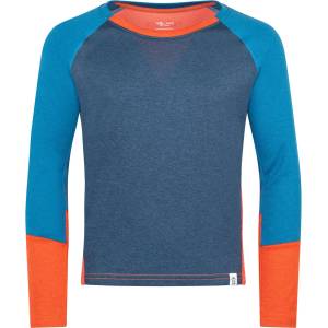 Trollkids Детска спортна тениска Trollkids Kid's Seiland Longsleeve Sport shirt - Mystic Blue / Summernight Blue / Red Clay - размер 92 (EU) (704-4653-0411)